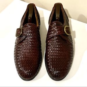 BELLINI Vero Cuoio Mens Vintage Leather Shoes NWOT